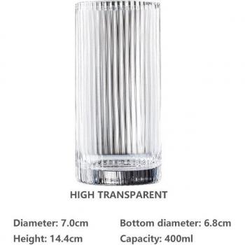 Vasos de cristal para café helado