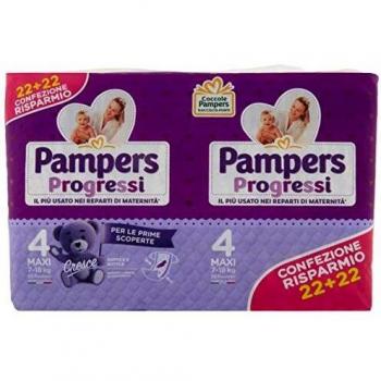 Pampers progressi maxi 44 pezzi
