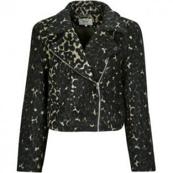 Veste JDY JDYTENNESSEE LEO BIKER JACKET OTW QIQ Vert EU S