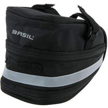 Basil Unisex Satteltasche Mada, Schwarz, 11 x 10 x 9 cm, 1 Liter