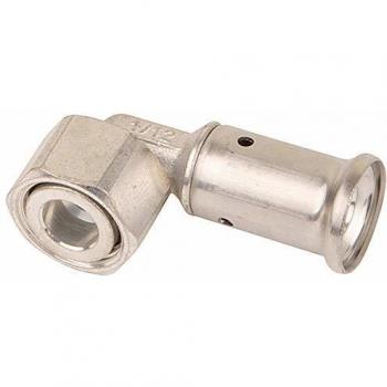 Técnico Codo 90° Latón Henco Ø32x1 – Ref. 34P‑3206