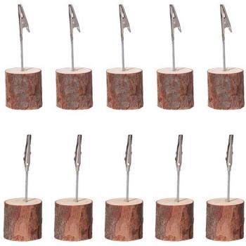 Soportes para Fotos de Madera con Clip