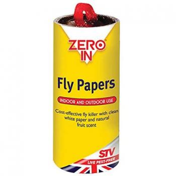 STV Zero In Fly Papers 8 Pack