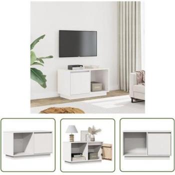 Meuble TV Design en Bois de Pin