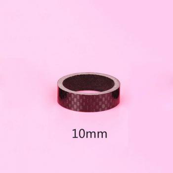 Bicycle Carbon Fiber Headset Spacer Kit 5pcs 1 1/8