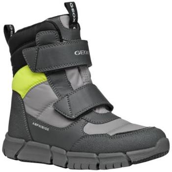 Stivali Bambini Geox Flexyper Abx C Grigio / Giallo Fluo EU 41