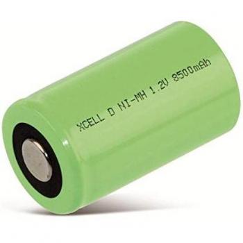XCell NiMH-Akku, Industriezelle, Mono, Flat-Top, 57x33mm, 1,2V/8500mAh