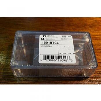 Hammond Electronics 1591BTCL Contenitore Policarbonato 1 pz
