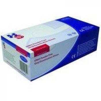Handsafe Powder-Free Vinyl Gloves Small Clear Pack of 1000 HEA00311