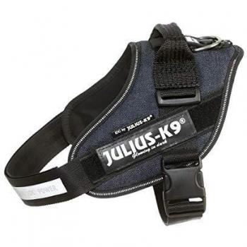 Julius K9 IDC Power Denim Dog Harness, Size 0 (58-76 cm)