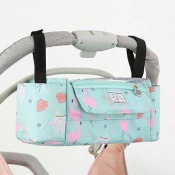 Diaper Bag with Cup Holder for Strollers