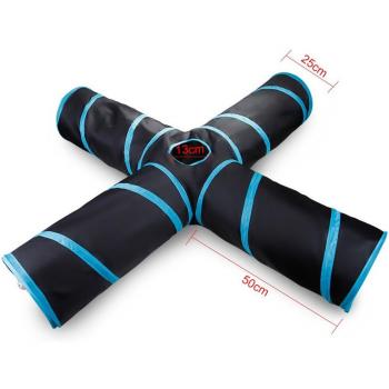 Tente tunnel pliable pour petits animaux
