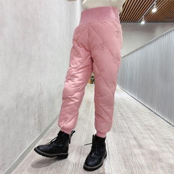 Pantalones de algodón para niña