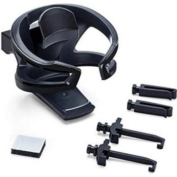 Car Air Vent Cup Holder for Soft Drinks and Water (Black)