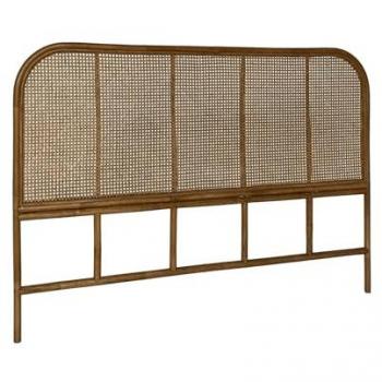 Gothic Cane & Rattan Headboard – 160 × 3 × 110 cm