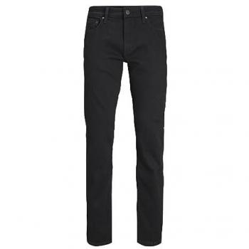 Jack & Jones Men's Clark Regular Fit Black Denim Jeans 30W/30L