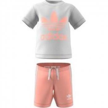 Adidas Kids' White Sportswear Set
