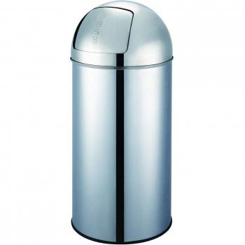 Cestino Office Push 35L – Lavoro Cromato