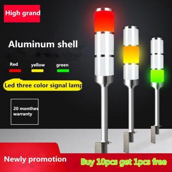 24V/220V LED Warning Light with Sound Alarm