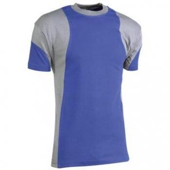 Polo manica lunga alta visibilità blu xxxl