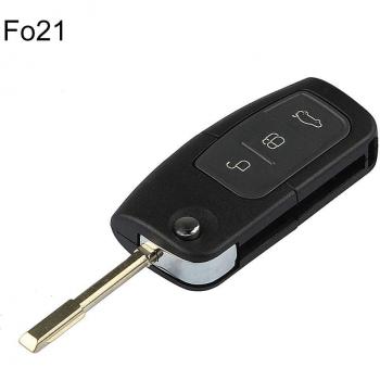 3 Button Flip Remote Key Shell for Ford Focus Mondeo