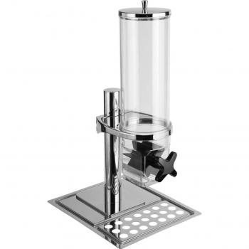 Végacité Hamshire GN 1/2 – Distributeur de céréales 4 L argenté