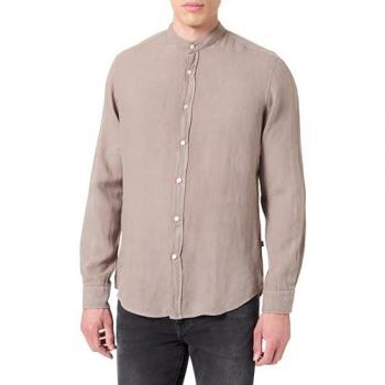 Race 1 M Camicia Uomo BOSS Maniche Lunghe Beige