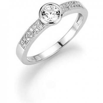 Smart Jewel Verlobungsring aus 925 Silber mit Zirkonia