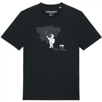 Watapparel Maglietta Painting Space Grigio