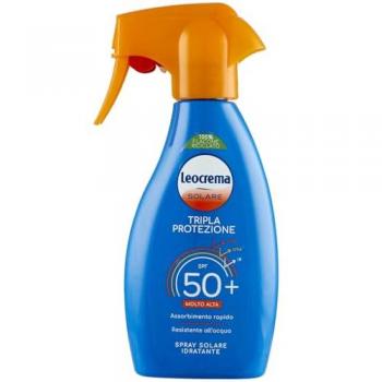 Leocrema Spray Solare Tripla Azione SPF50+ 250 ml
