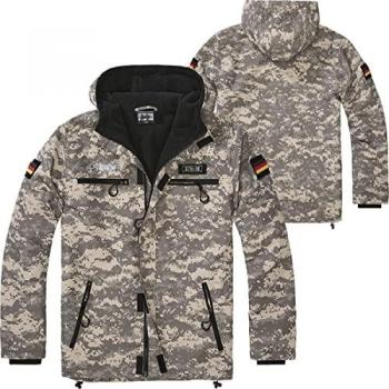 BWuM Zipper-Windbreaker mit AT-Digital Muster