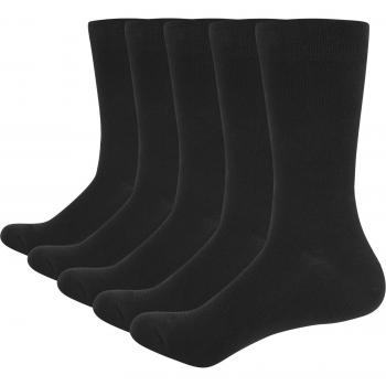 YUEDGE Men's 5 Pairs Comfort Combed Cotton Socks