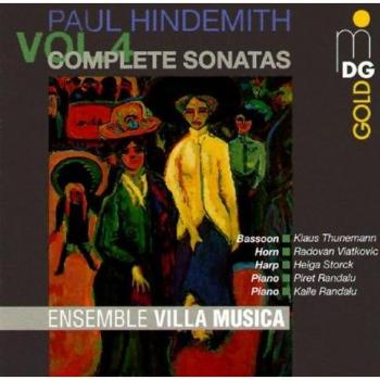 Sonates pour instrument solo et piano, Ensemble Villa Musica, Volume 4