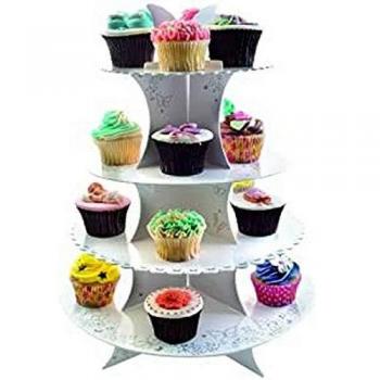 Baker’s Buddy Cupcake Rack – Pure White
