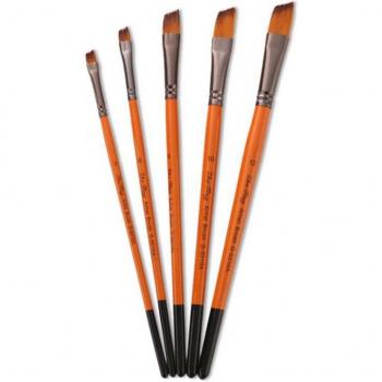12-Piece Paint Brush Set for Acrylic Art Supplies