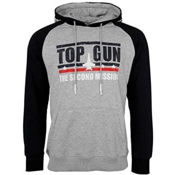 Kapuzenpullover TOP GUN TG20212022 Gr. 52 (L), grau (grau mélange)