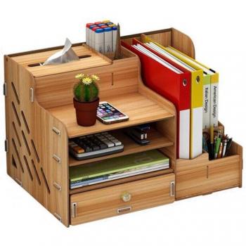 Soporte para libros de madera