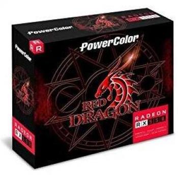 Tarjeta Gráfica RX 550 Red Dragon 2 GB – Alta Velocidad GDDR5
