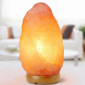 Lampada di Sale Himalaya 700gr con Luce LED per Tavolo