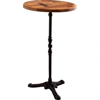 SIT Stehtisch aus Mango-Holz mit Gusseisen