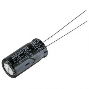 Condensateur RS PRO 220µF 50V DC