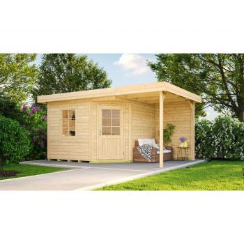 Weka Gartenhaus Designhaus 213 Plus Set