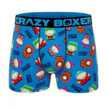 Bleu Large Boxers Crazy Break