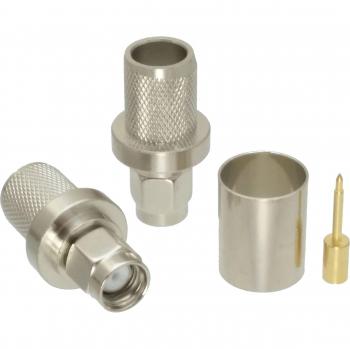 Conector SMA macho para RG213