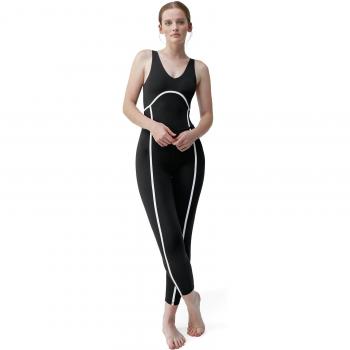 Body Born Living Yoga Talia 2.0 Performance Nero Opaco Bianco Donna L