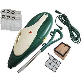 Vorwerk Kobold VK 135 Limpiador multifuncional, incluye filtros nuevos, cable, mango, 6 bolsas