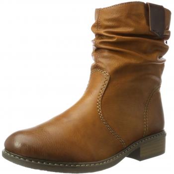 Cognac Elegance: Botas Rieker