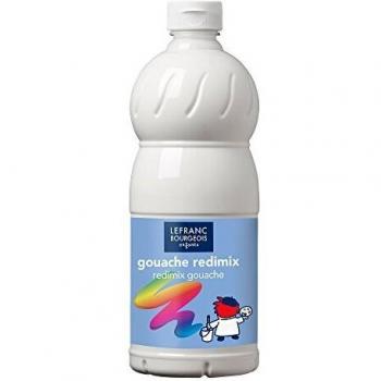 Gouache Redimix Lefranc Bourgeois 1L blanc