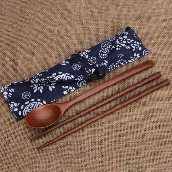 Handmade Bamboo Chopstick and Spoon Set