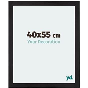 Cadre Murale 40x55 cm – MDF et verre anti-reflet, finition bois